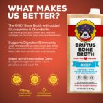 Brutus Broth Brutus Bone Broth for Dogs - Beef Dog Food Topper, photo 4