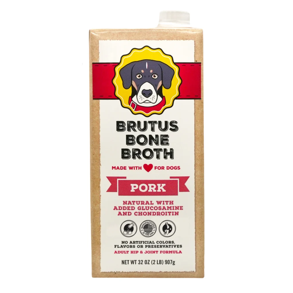Brutus Broth Brutus Bone Broth for Dogs - Pork| & Gravy Dog Food Topper