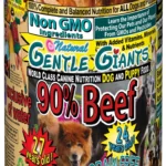 Gentle Giants Natural Non GMO Ingredients Grain Free Dog and Puppy Food Gentle Giants ‘Quality of Life’ 90% Beef -Dog and Puppy Wet Dog Food