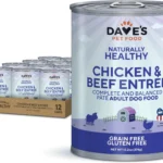 Dave’s Pet Food Naturally Healthy Chicken & Beef Entrée For Dogs / Wet Dog Food