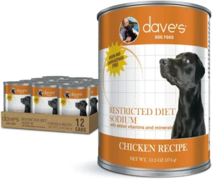 Dave’s Pet Food Restricted Diet Sodium Wet Dog Food