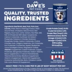 Dave’s Pet Food Dave’s Stewlicious Chunky Cowboy Dinner with Beef and Pork for Dogs / Wet Dog Food, photo 3
