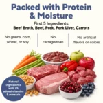 Dave’s Pet Food Dave’s Stewlicious Chunky Cowboy Dinner with Beef and Pork for Dogs / Wet Dog Food, photo 2