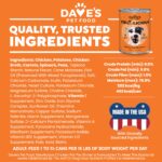 Dave’s Pet Food Dave’s Stewlicious Chicken Pot Pie Dinner for Dogs / Grain-Free Wet Dog Food, photo 3