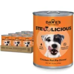 Dave’s Pet Food Dave’s Stewlicious Chicken Pot Pie Dinner for Dogs / Grain-Free Wet Dog Food