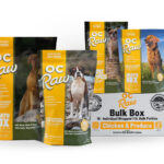 OC Raw Dog Complete Meals Chicken & Produce Frozen Dog Food