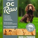 OC Raw Dog Duck & Produce Freeze-Dried Dog Food
