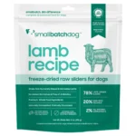 Smallbatch Lamb Sliders Freeze-Dried Dog Food