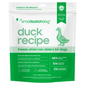 Smallbatch Duck Sliders Freeze-Dried Dog Food