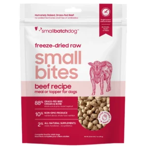 Smallbatch Small Batch Beef Small Bites Freeze-Dried Dog Food