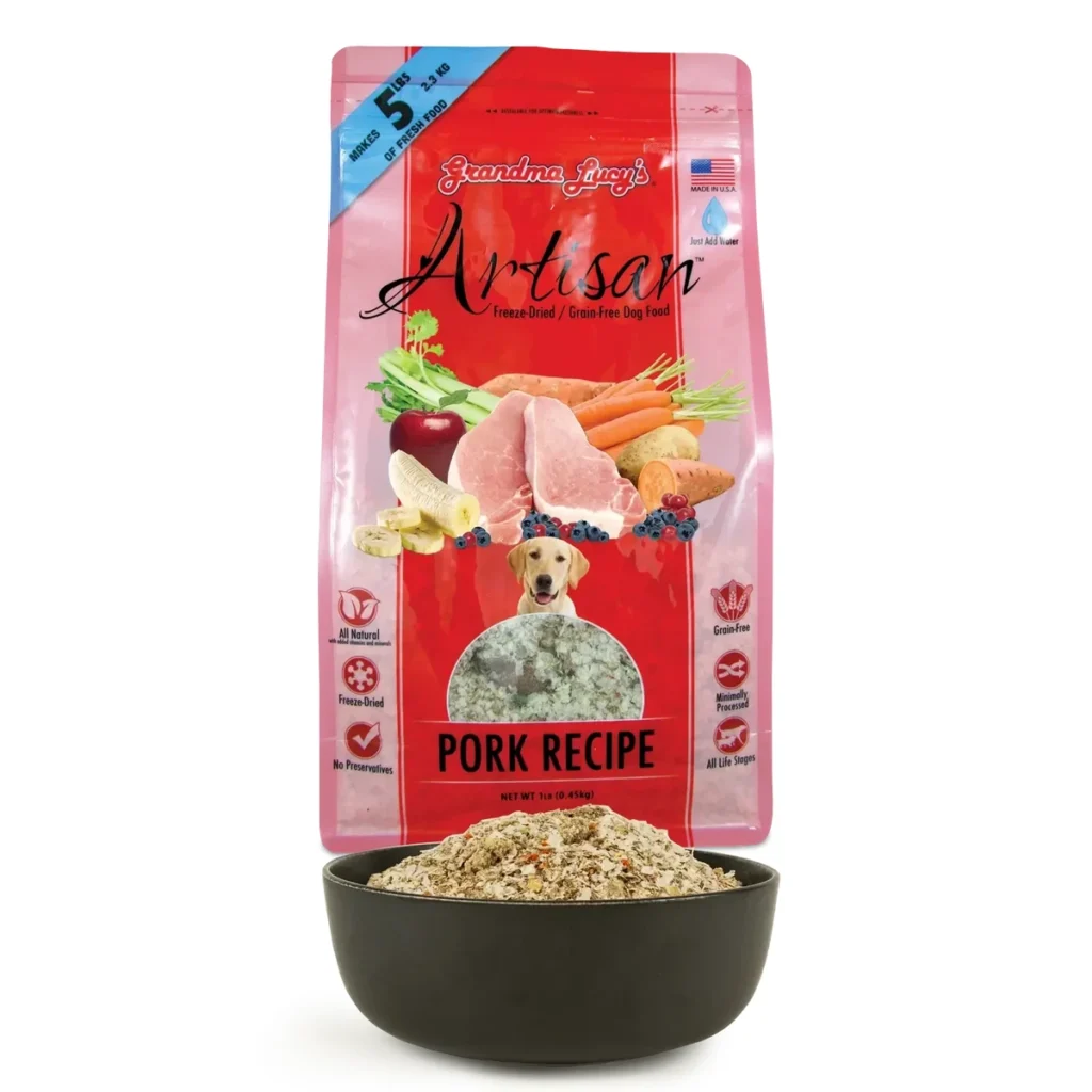 Grandma Lucy’s - Artisan Pork Freeze-Dried Dog Food