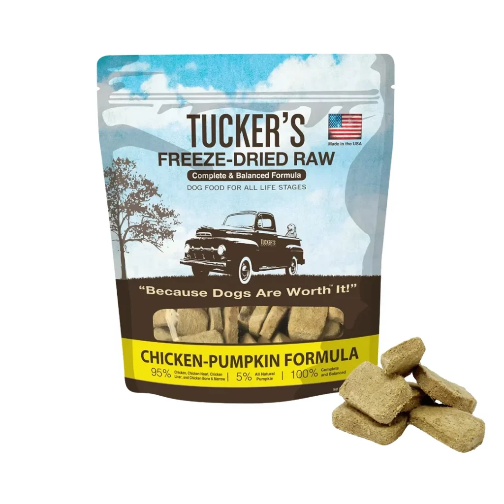 Tucker’s Chicken-Pumpkin Diet Freeze-Dried Dog Food