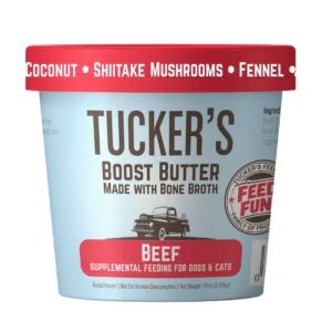Tucker’s Boost Beef Butter Grain-Free Dog Food Topper