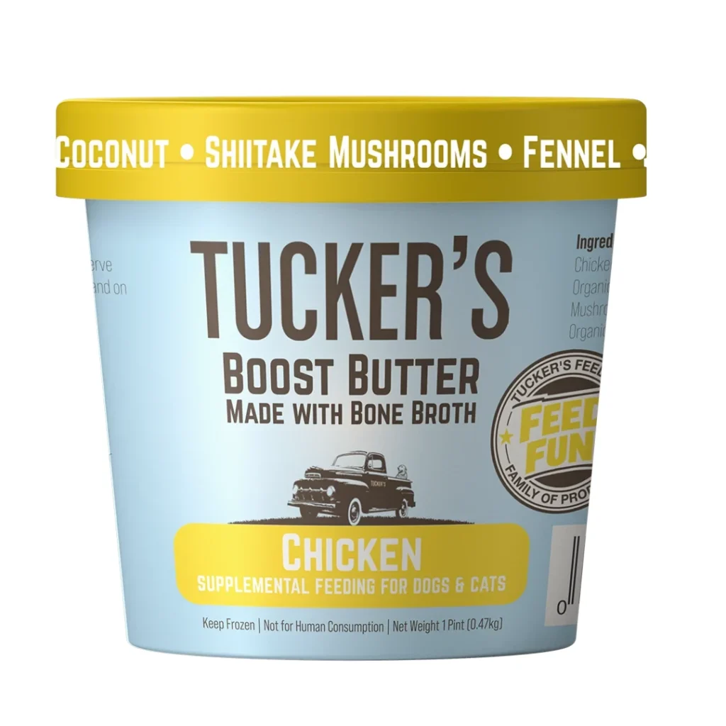 Tucker’s Boost Chicken Butter Grain-Free Dog Food Topper