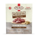 Primal Canine Raw Nuggets - Venison Frozen Dog Food