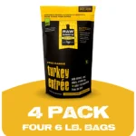Raw Bistro Turkey Entree 4 Pack Frozen Dog Food