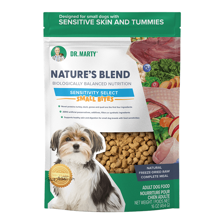 Dr. Marty Nature’s Blend Small Breed Freeze-Dried Dog Food