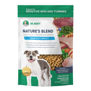 Dr. Marty Nature’s Blend Sensitivity Select Freeze-Dried Dog Food