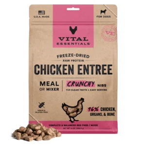 Vital Essentials Entrée (Nibs) Chicken Nibs Freeze-Dried Dog Food