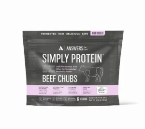 Answers Pet Food Straight Simply Protein Beef Formula Grain-Free Dog Food Topper