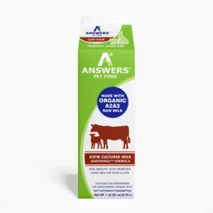 Answers Pet Food New Additional Organic Raw Cow Milk Kefir Other States Dog Food Topper