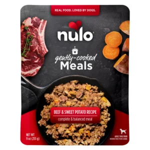 Nulo Gently-Cooked Meals Beef & Sweet Potato Recipe Frozen Dog Food