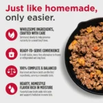 Nulo Gently-Cooked Meals Beef & Sweet Potato Recipe Frozen Dog Food, photo 3