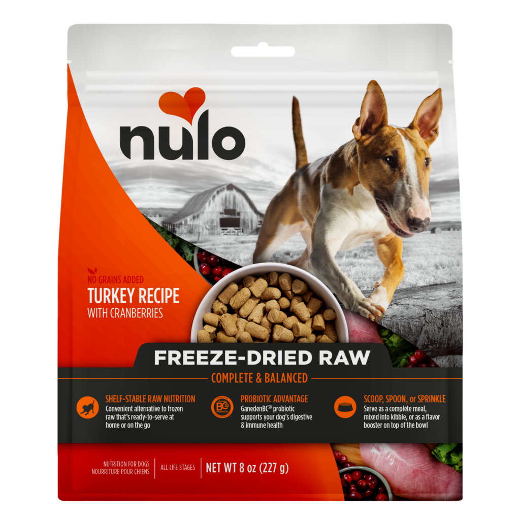 Nulo Raw Turkey Recipe with Cranberries Freeze-Dried Dog Food
