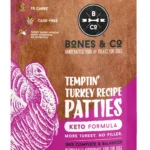 Bones & Co Cage-Free Turkey Raw - The Bones & Co. Frozen Dog Food