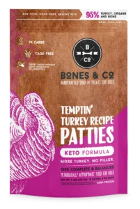 Bones & Co Cage-Free Turkey Raw - The Bones & Co. Frozen Dog Food