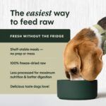 Instinct Original Bites for Dogs Pollock Recipe Grain-Free Freeze-Dried Dog Food, photo 3