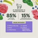 Instinct FreshDried Meal Blends Beef & Orchard Blend Freeze-Dried Dog Food, photo 5