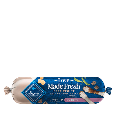 Blue Love Made Fresh Beef Stew Small Breed Dog Meat Roll Frozen Dog Food