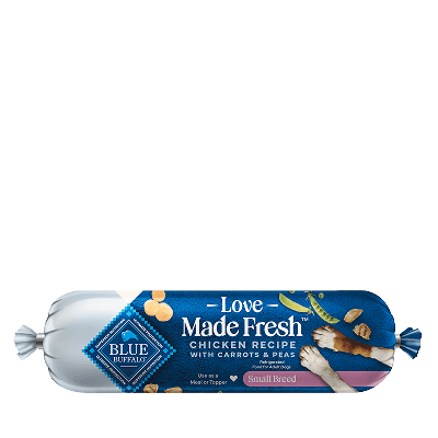 Blue Love Made Fresh Chicken Stew Small Breed Dog Meat Roll Frozen Dog Food