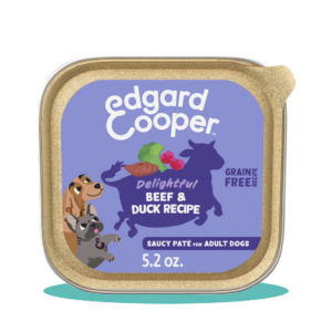 Edgard & Cooper Dog Cup Beef Duck Wet Dog Food
