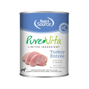NutriSource PureVita Turkey Dog Entree Grain-Free Wet Dog Food