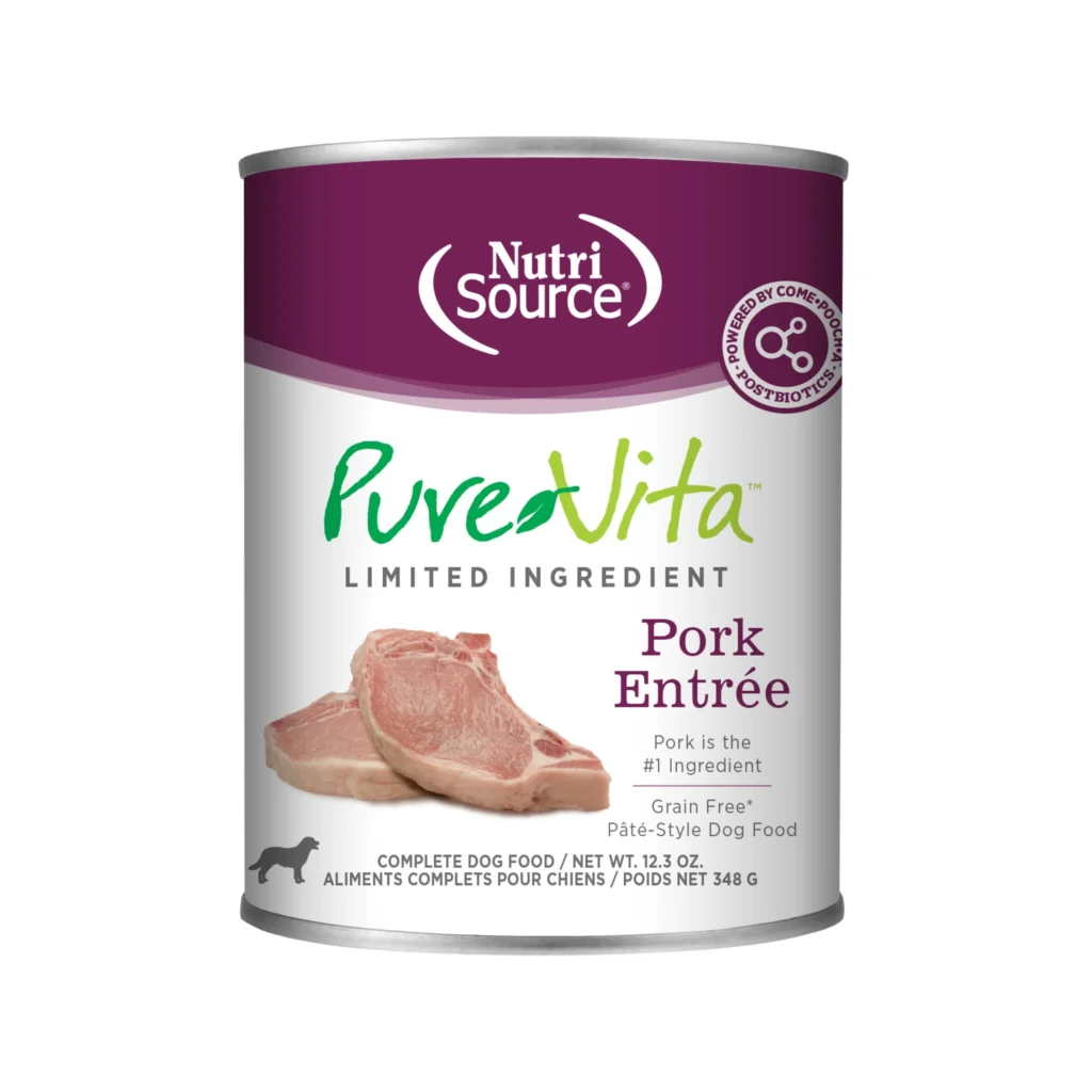 NutriSource Comprar PureVita Pork Entree Alimento húmedo para perros Wet Dog Food