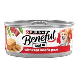 Purina Beneful Beef & Peas Loaf Wet Dog Food
