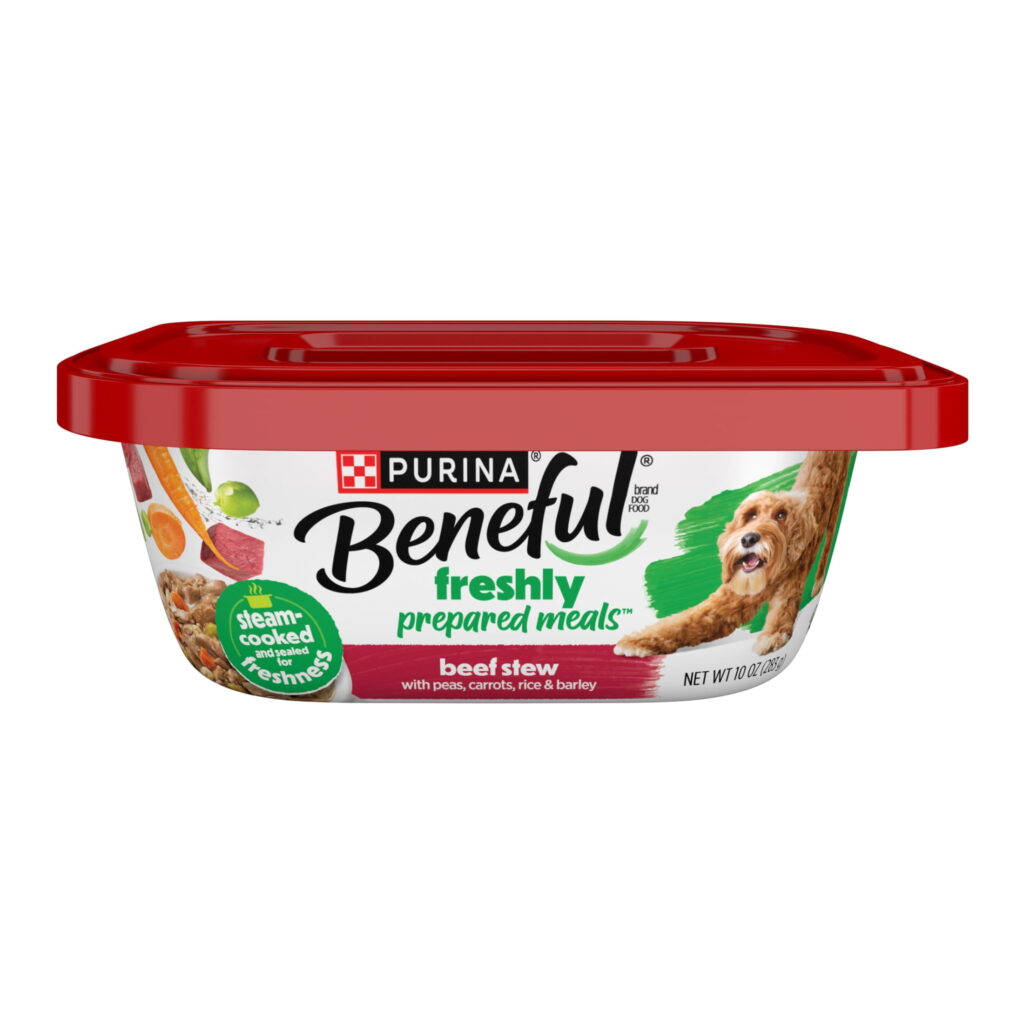 Purina Beneful Freshly Prepared Meals Beef Pouch Wet Dog Food