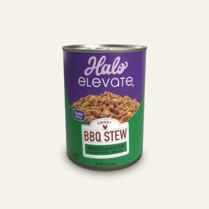 TruDog Elevate Smoky BBQ Stew Grain Free Shredded Chicken Stew w/ Sweet Potat Wet Dog Food
