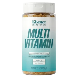 Kismet Shakers Daily Multivitamin Formula Freeze-Dried Chicken Recipe Dog Food Topper