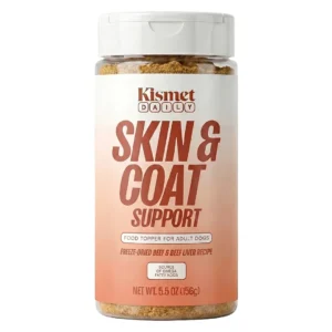 Kismet Shakers Daily Skin & Coat Formula Freeze-Dried Beef & Beef Liver Recipe Dog Food Topper