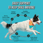 Kismet Shakers Daily Hip & Joint Formula Freeze-Dried Chicken Recipe Dog Food Topper, photo 3