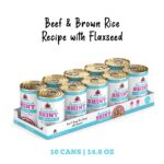 Weruva Awesome Functions Awesome Shiny Beef & Brown Rice Recipe with Flaxseed Wet Dog Food, photo 4