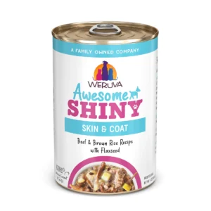 Weruva Awesome Functions Awesome Shiny Beef & Brown Rice Recipe with Flaxseed Wet Dog Food