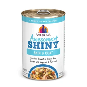 Weruva Awesome Functions Awesome Shiny Chicken Breast & Brown Rice Recipe with Veggies & Flaxseed Wet Dog Food