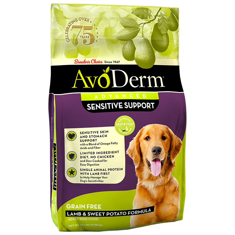 AvoDerm Limited Ingredient Diet Grain-Free Lamb & Sweet Potato Formula Dry Dog Food