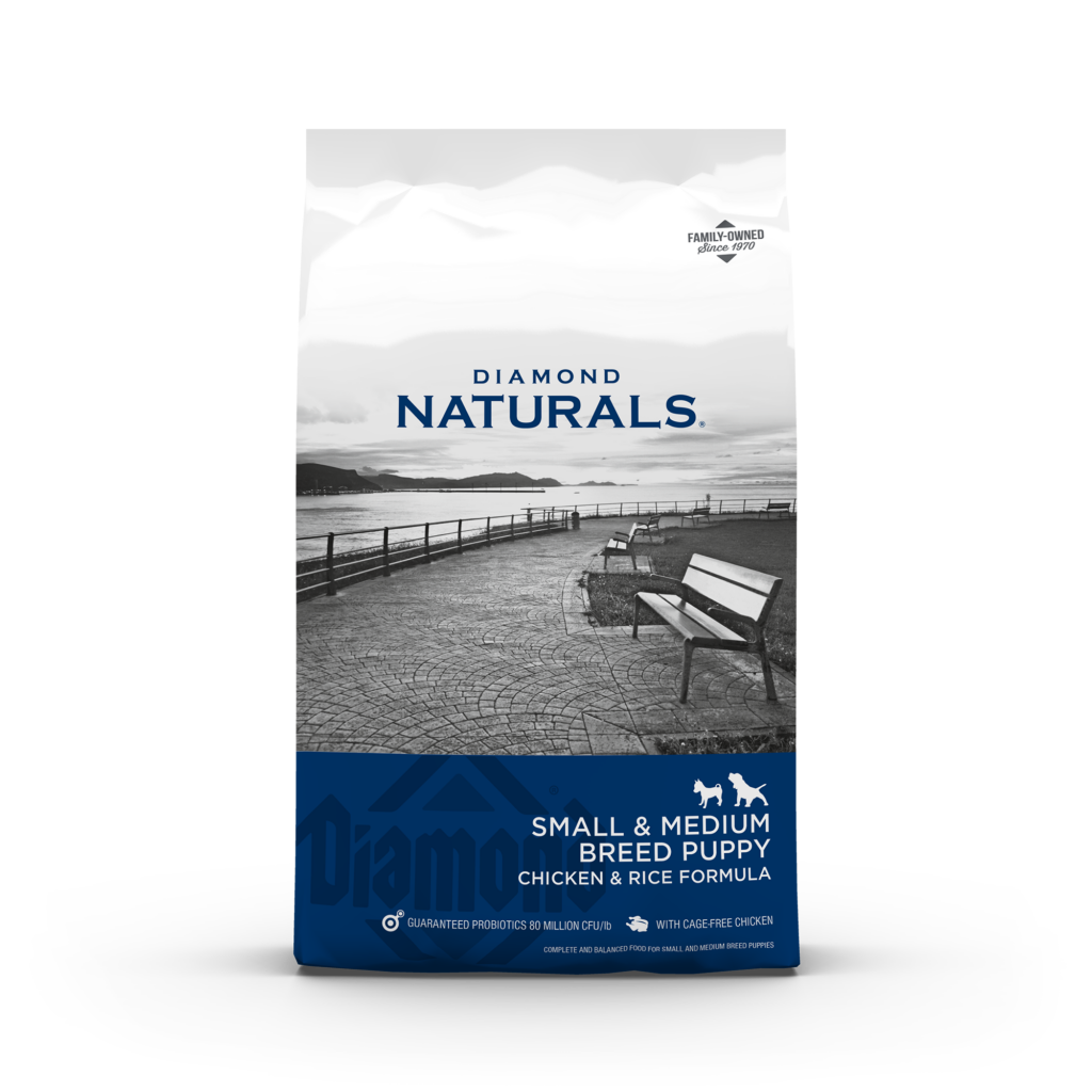 Diamond Naturals Small & Medium Breed Puppy Chicken & Rice Formula Dry Dog Food