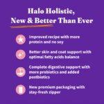 Halo Small Breed Adult Grain-Free Healthy Weight Holistic Wild Salmon & Whitefish Recipe Dry Dog Food, photo 4