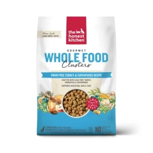 The Honest Kitchen Grain-Free Turkey Recipe Whole Food Clusters Dry Dog Food